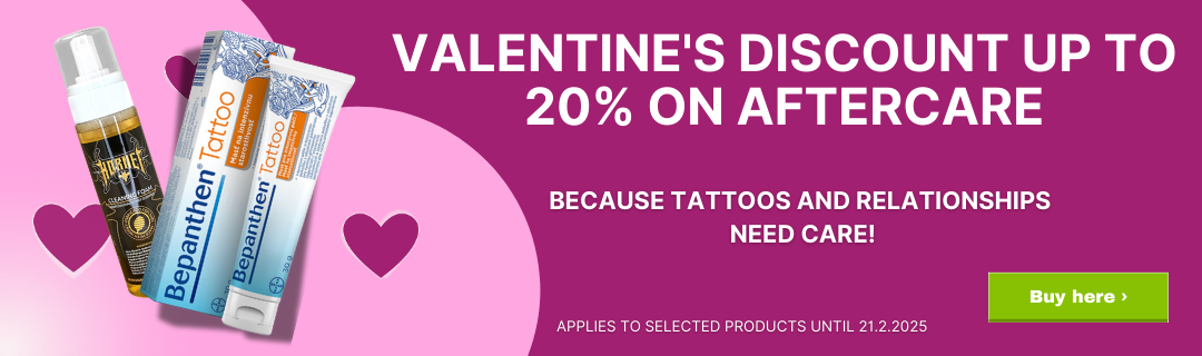 Valentine's day  / tattoo / tattoo artist / aftercare 